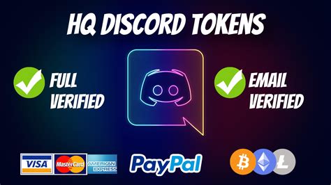 <b>Discord</b> Servers: Dedicated <b>Discord</b> servers act as marketplaces where users can browse, negotiate, and finalize transactions for OG usernames. . Selling discord tokens